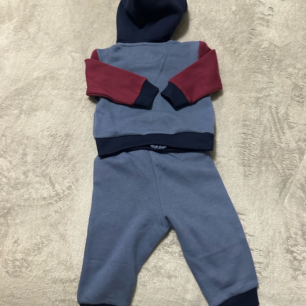 Ralph Lauren Baby long sleeve colorblock fleece Hoodie and pants Set
Nwt - Picture 4 of 7